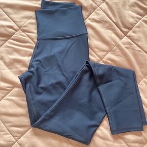 ALO Yoga High-Waist Airlift Leggings FULL length Navy Blue Size M